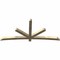 Ekena Millwork Alberta Rough Sawn Timber Gable Bracket, Douglas Fir, 96"W x 44"H x 4"D x 4"F, 11/12 Pitch GBW096X44X0404ALB00RDF - alternate 5